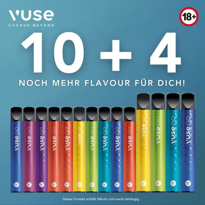 VUSE GO 700 10 + 4 3 VUSE GO 700 10 + 4