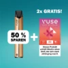Vuse Pro Smart Device + 2 Gratis Pods -Tabak Welt Geschäft berry20watermelon GOLD 2