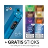 Glo Hyper Pro Lapis Blue Plus Sticks -Tabak Welt Geschäft glo hyper pro lapis blue plus sticks