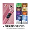 Glo Hyper Pro Quartz Rose Plus Sticks -Tabak Welt Geschäft glo hyper pro quartz rose plus sticks