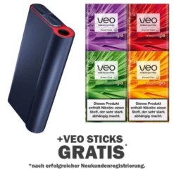 Glo Hyper X2 Air Space Navy + Gratis Veo Sticks