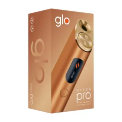 Glo Hyper Pro Amber Bronze -Tabak Welt Geschäft glo hyper pro verpackung gold
