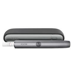 IQOS Iluma Pebble Grey (grau) + Gratis TEREA -Tabak Welt Geschäft iqos iluma pebble grey side registrierung