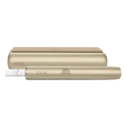 IQOS Iluma Prime Golden Khaki (gold) -Tabak Welt Geschäft iqos iluma prime gold khaki side registrierung