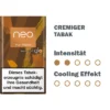 Neo True Tobacco -Tabak Welt Geschäft neo sticks info true