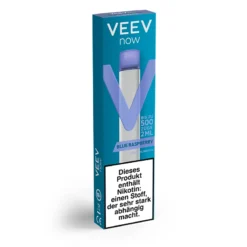 VEEV Now Blue Raspberry 5 + 1 -Tabak Welt Geschäft veev20now20blue20raspberry20seitlich