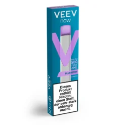 VEEV Now Blueberry 5 + 1 -Tabak Welt Geschäft veev20now20blueberry20seitlich2051