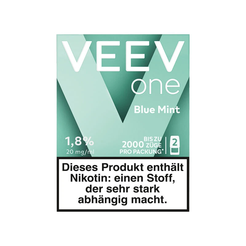 VEEV One Pods Blue Mint Multipack 10 Stück 4 VEEV One Pods Blue Mint Multipack 10 Stück – Bild 2