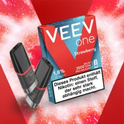 VEEV One Pods Strawberry Multipack 10 Stück -Tabak Welt Geschäft veev20one20pods20strawberry20im20multipack