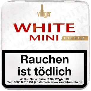 Villiger White Mini Sumatra Filter 3 Villiger White Mini Sumatra Filter