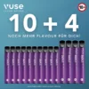 VUSE GO 700 10 + 4 Grape Ice -Tabak Welt Geschäft vuse go 700 10plus4 grape ice