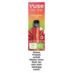 Vuse Go 700 Strawberry Kiwi 20mg Einweg E-Zigarette 7 Vuse Go 700 Strawberry Kiwi 20mg Einweg E-Zigarette -Tabak Welt Geschäft vuse go 700 20strawberry kiwi 20mg