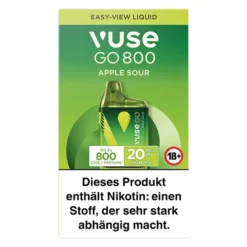 VUSE GO 800 10 + 4 12 VUSE GO 800 10 + 4 -Tabak Welt Geschäft vuse go 800 apple sour