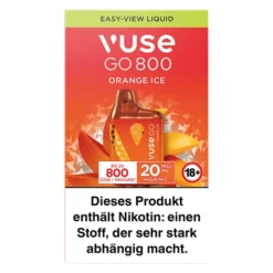 VUSE GO 800 10 + 4 15 VUSE GO 800 10 + 4 -Tabak Welt Geschäft vuse go 800 orange ice