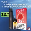 1 Vuse Pro Smart + 1 Vuse Flavour Watermelon Ice Gratis -Tabak Welt Geschäft vuse pro smart 1 cap watermelon ice